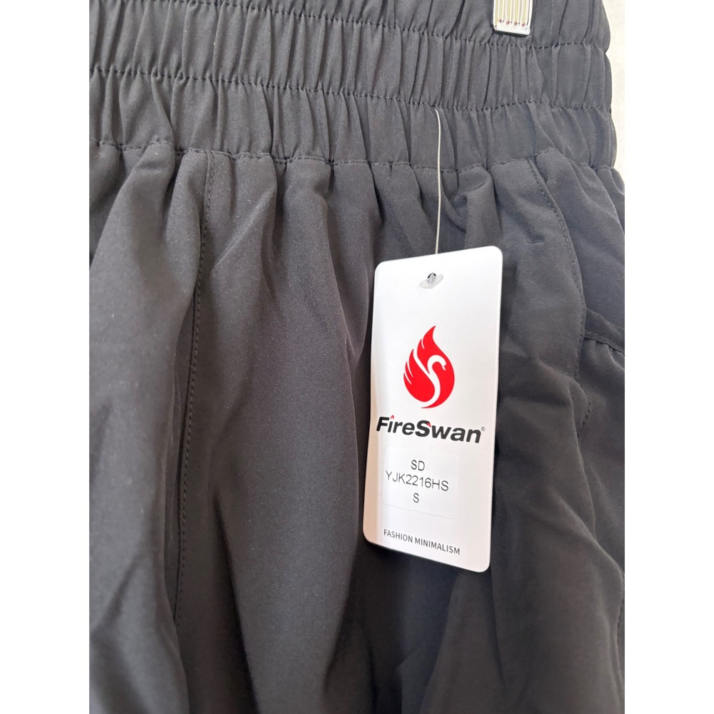 FireSwan High-Waisted Athletic Shorts – Black – Size Small – NWT - Picture 4 of 4